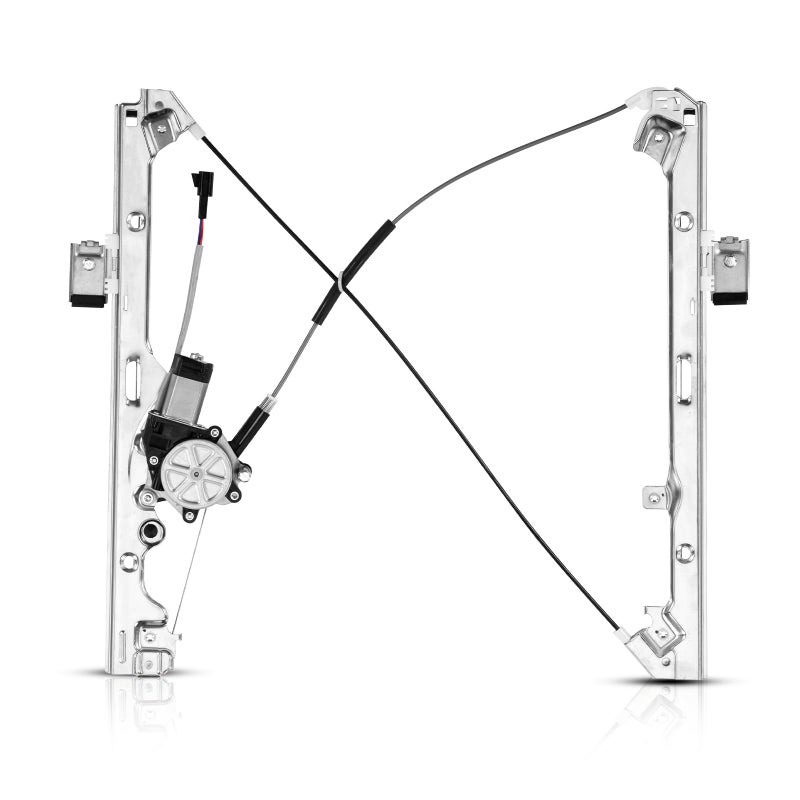 SUNROAD Power Window Regulator Motor Assembly Front Left Driver Side Replacement for Chevrolet Silverado 2500 HD 01-04 & Silverado 1500 1999-2003 2006 Suburban 2500 Tahoe - Image 1